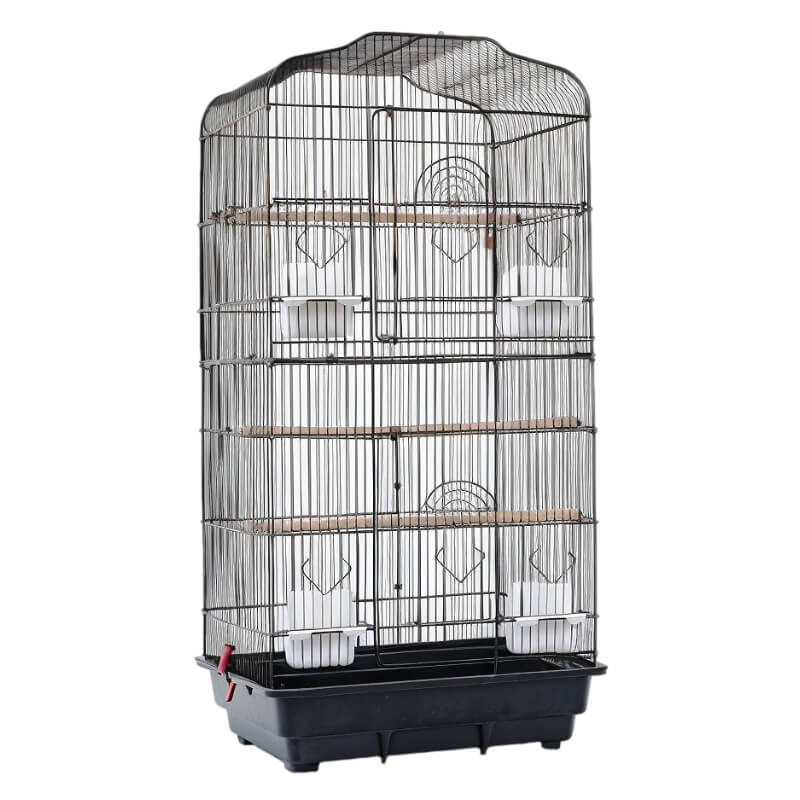 Grande Cage Pour Oiseaux noire