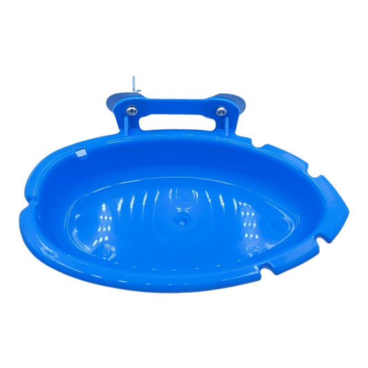 Mangeoire Oiseaux Pour Cage en forme de baignoire de dessus